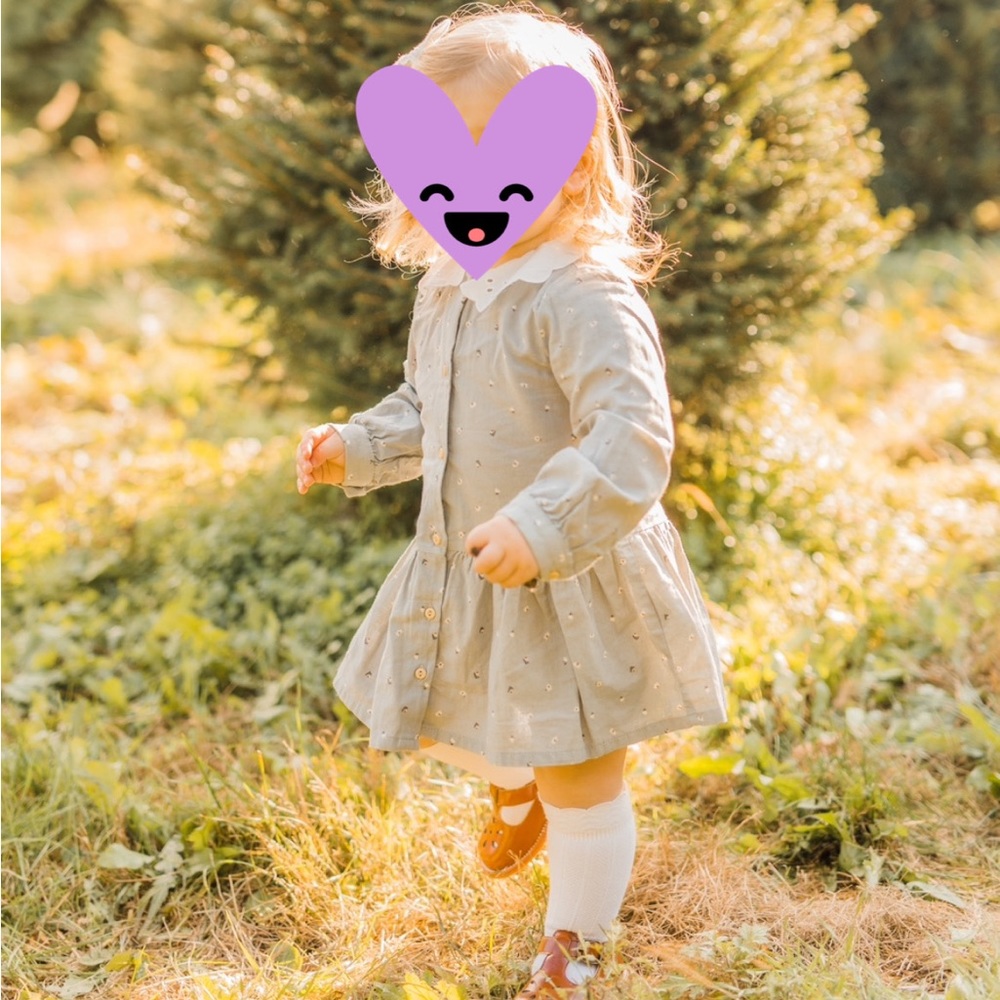 H&M floral dress 2T